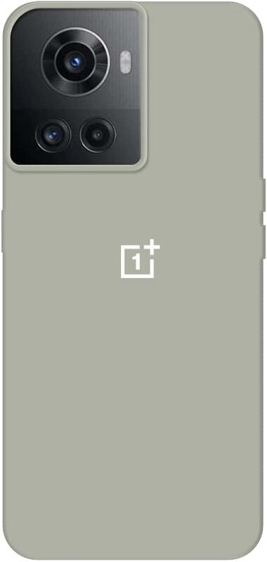 MARGOUN for OnePlus 10R Case/OnePlus Ace Case Silicone Soft Flexible Rubber Protective Cover (grey)